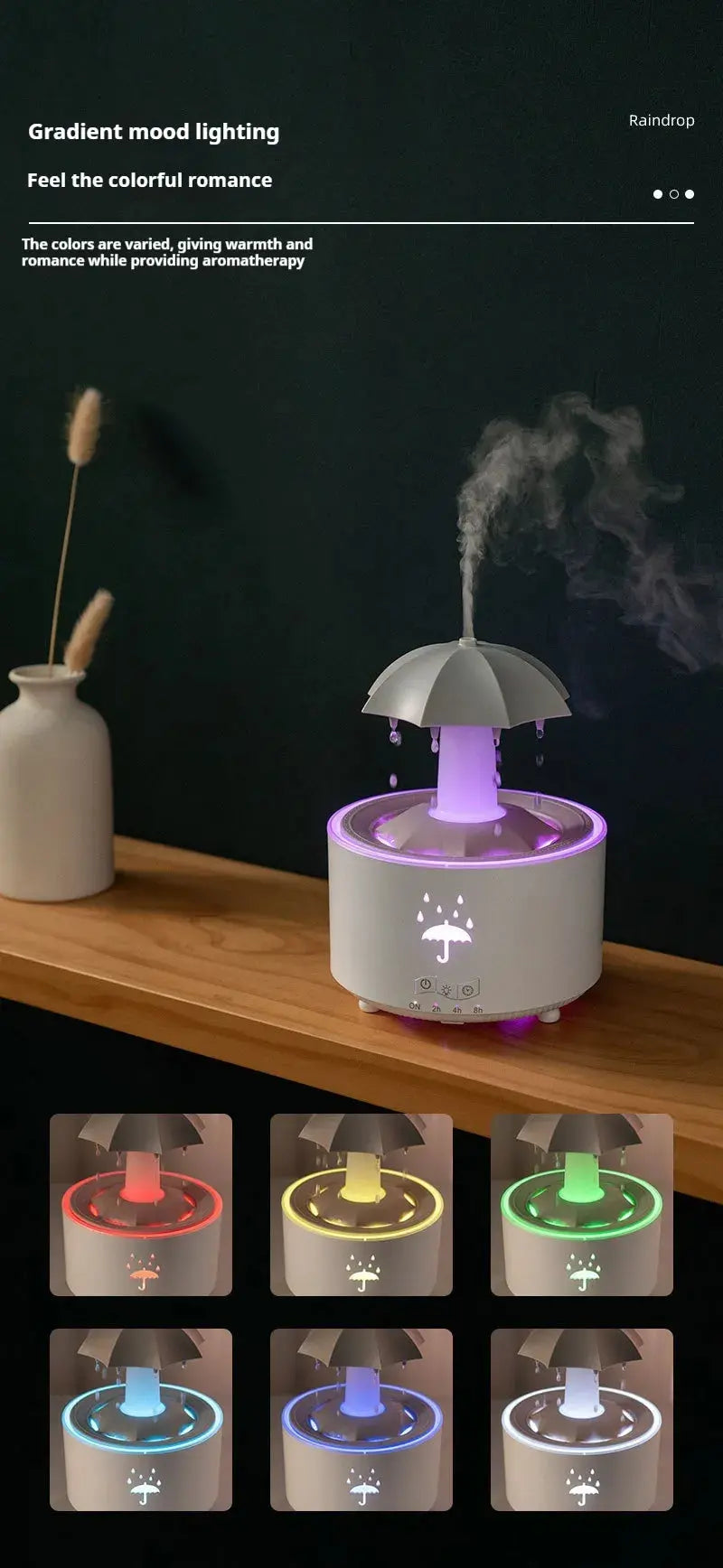 Raindrop Aromatherapy Humidifier - TrueForm Goods