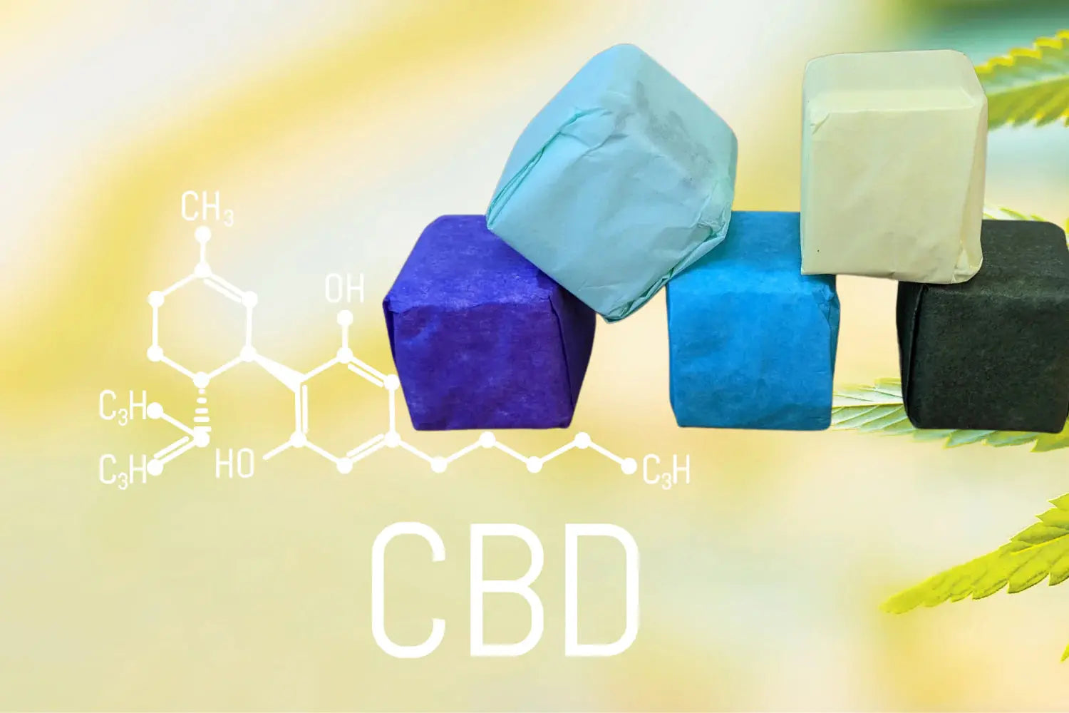Shower Steamers Gift Set with CBD - 5 Big Fizzies (THC Free) - TrueForm Goods