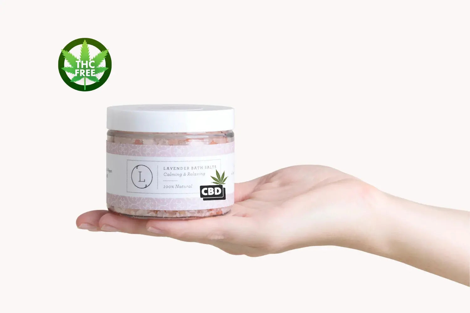 Elegant Lavender CBD Bath Soak - TrueForm Goods