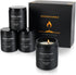 4-Pack Aromatherapy Scented Candles for Men - Enhance Your Wellbeing TrueForm Goods