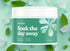 ASUTRA Luxe Therapeutic bath salts container with refreshing mint leaves for muscle and joint relief.