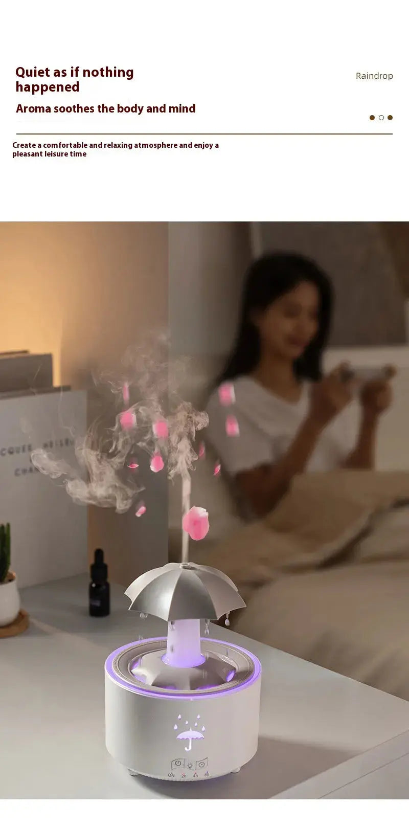 Raindrop Aromatherapy Humidifier - TrueForm Goods 