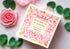 Elegant botanical rosewater and jasmine dusting powder box with floral design and rose accents.