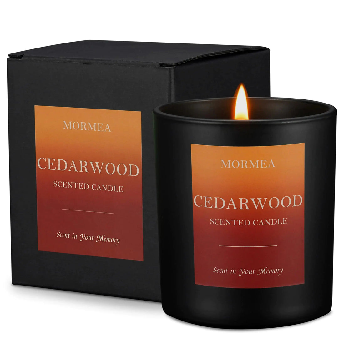 MORMEA Cedarwood Aromatherapy Candles - Natural Soy Wax for Home TrueForm Goods