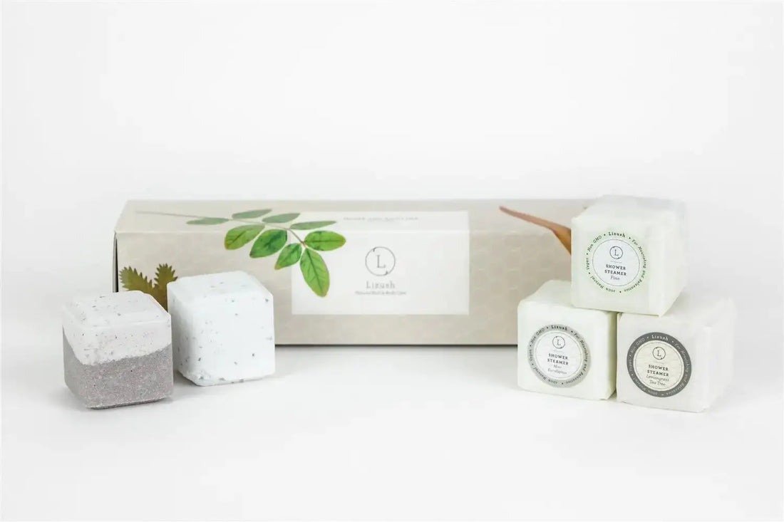 Earthy Shower Steamer, Refreshing Gift Box for Men and Women, Set of 5 Shower Steamers - TrueForm Goods 
