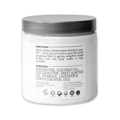 Rosemary Mint Deluxe Organic Body Butter TrueForm Goods