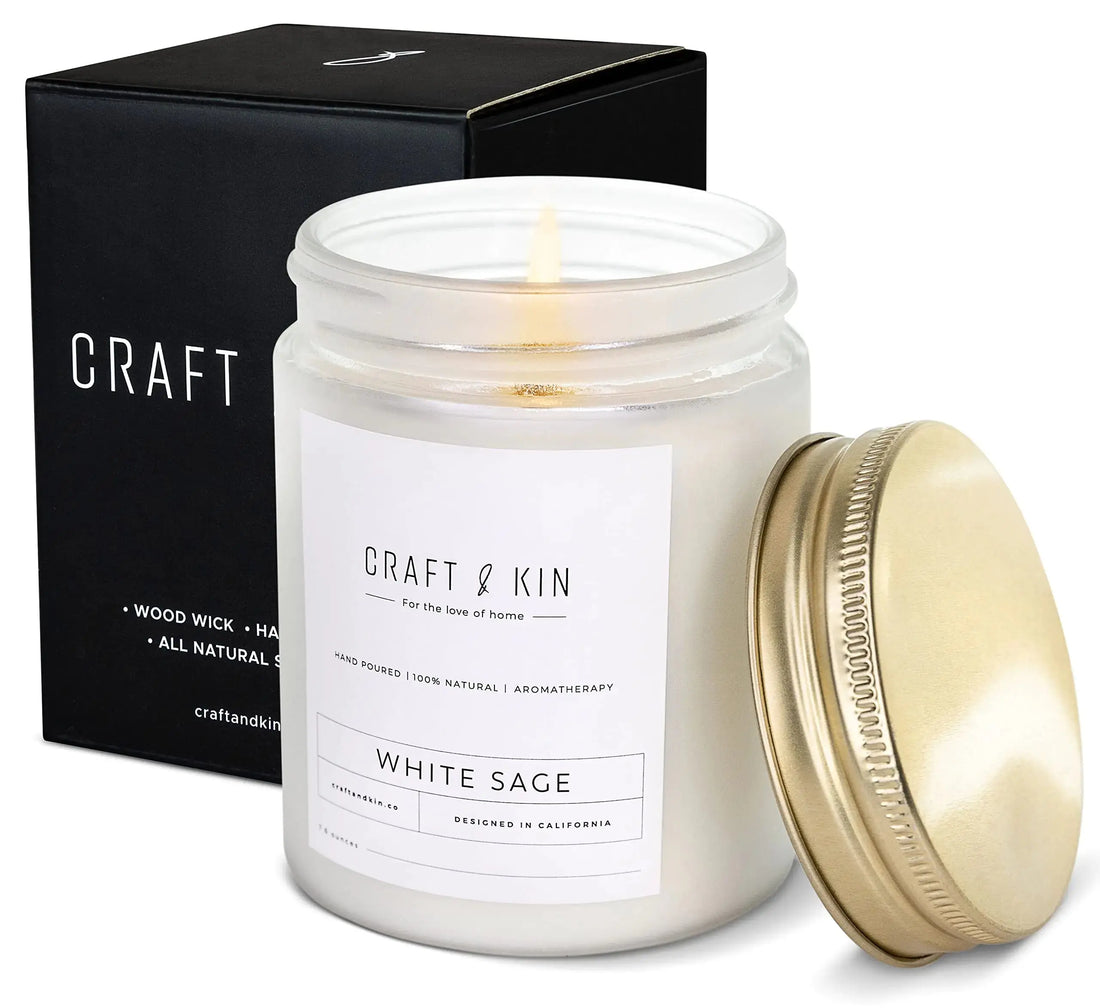 Sage Serenity Aromatherapy Candle TrueForm Goods