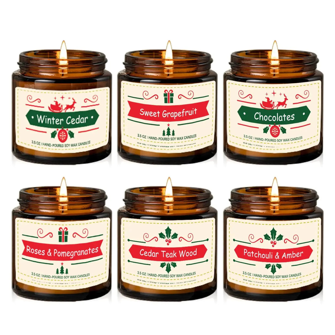 Scented Soy Candle Collection TrueForm Goods