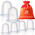 Silicone Cupping Therapy Set - by DoSensePro - Silicone Cupping Set Massage Therapy Cups for Arthritis Pain Relief Anti Aging and Anti-Cellulite - Cupping Kit for Massage Therapy Cups - TrueForm Goods 