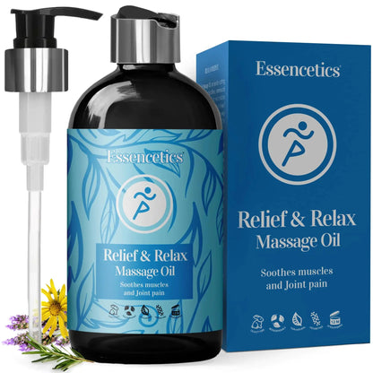 Sore Muscle Massage Oil with Arnica, Lavender & Rosemary - 8 oz TrueForm Goods