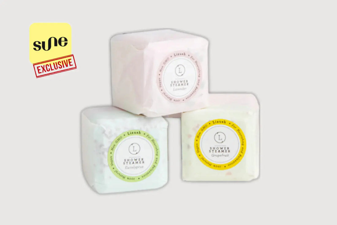 Sune Exclusive - Earthy Shower Steamer, Refreshing Gift Box for Men and Women, Set of 3 Shower Steamers - TrueForm Goods 