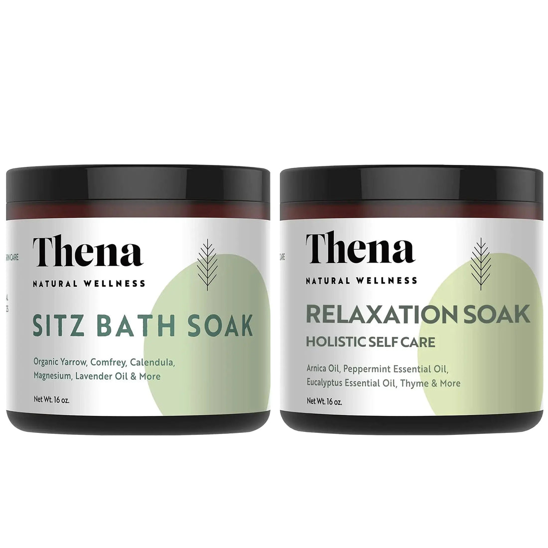 Thena Organic Sitz and Relaxation Bath Soak - Natural and Soothing TrueForm Goods
