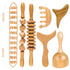 ANG TIAC Wood Therapy Massage Tools Lymphatic Drainage Massager Maderoterapia Kit Body Sculpting Tools Wood Therapy Tools for Muscle ReleaseAnti-CelluliteBody Sculpting and Contouring (7 in 1) - TrueForm Goods 