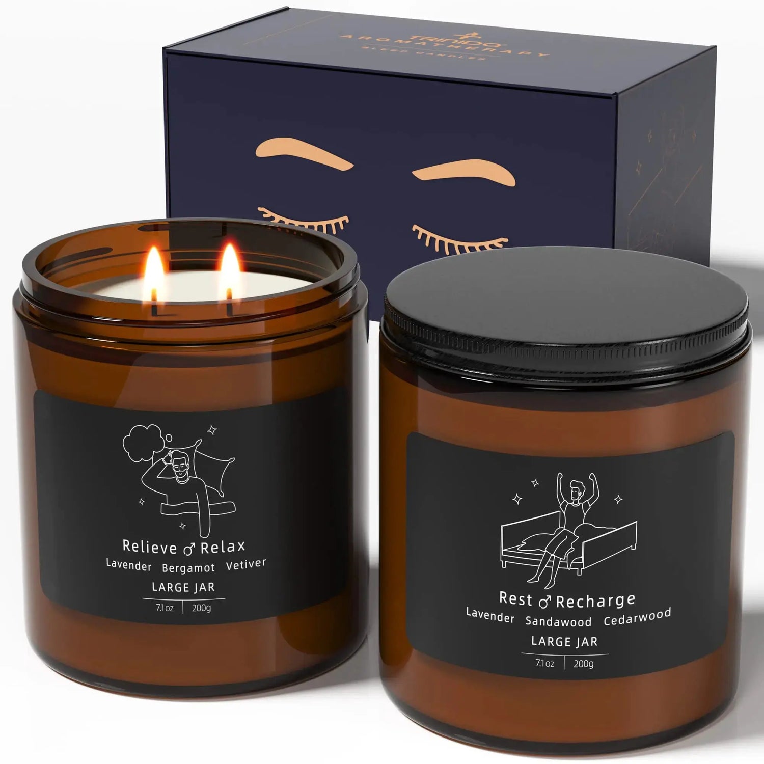 ZenNight Dual-Wick Men&